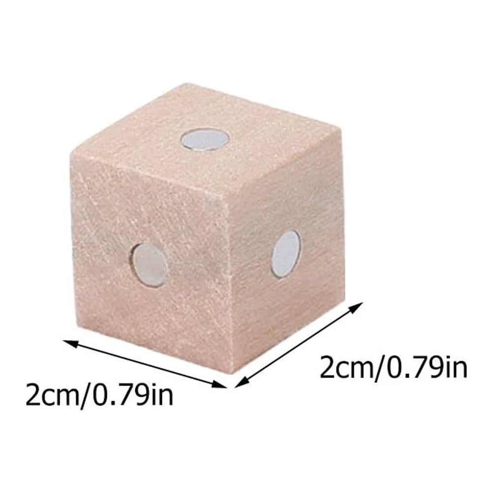 Magnetic Wooden Building Blocks Cube Toys R48925