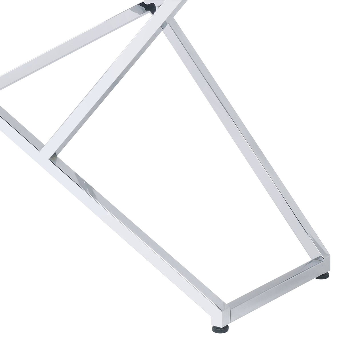High Gloss White Sofa Table U881