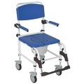 Aluminum Shower Commode Transport Chair G698