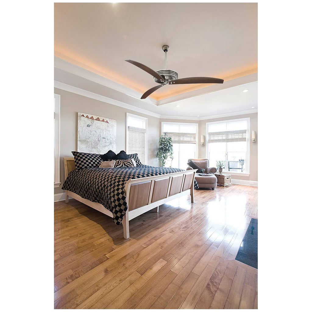 Satin Nickel 3 Blade Ceiling Fan H365985