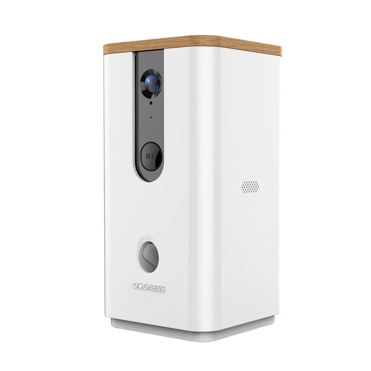 White Pet Treat Dispenser with Camera P621676