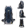 50L Waterproof Backpack with Rain Cover V196
