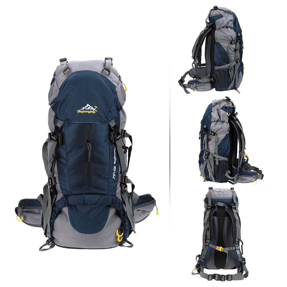 50L Waterproof Backpack with Rain Cover V196