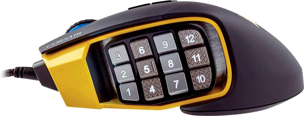 Yellow Optical Gaming Mouse V892