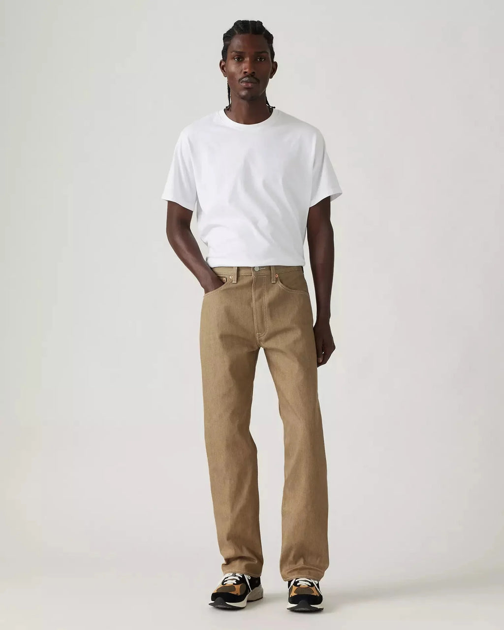Levis 501® Original Shrink-to-Fit Men's Jeans Beige