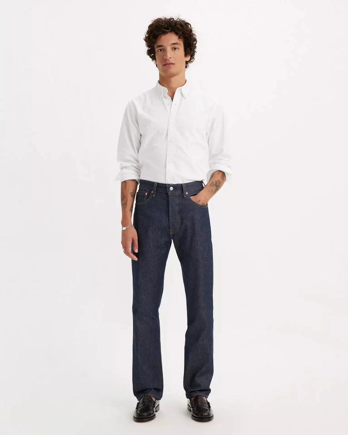 Levis 501® Original Shrink-to-Fit Men's Jeans Indigo Blue
